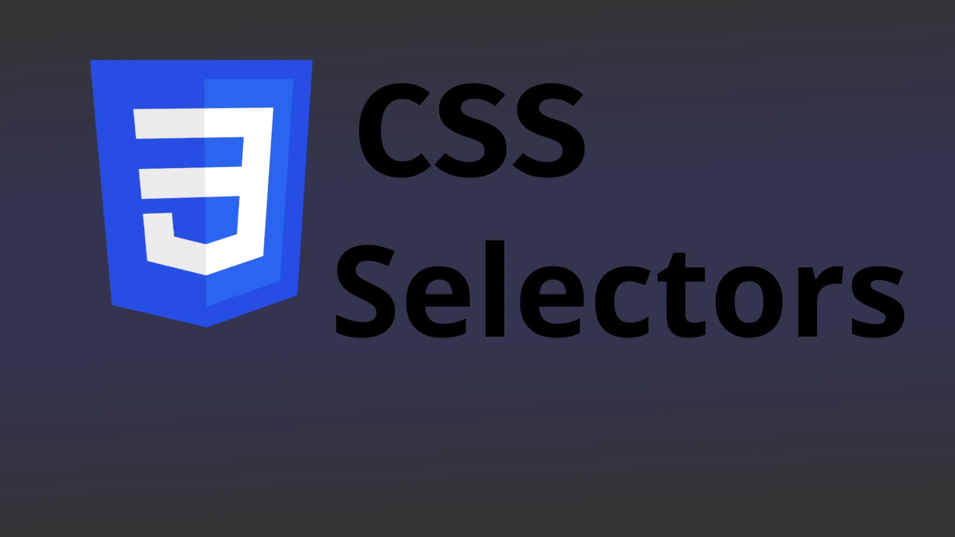 CSS Selectors